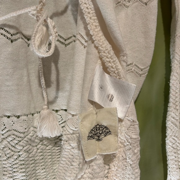 ODD MOLLY White Crochet Cardigan - Picture 6 of 9